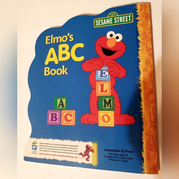 2005 Elmo SESAME STREET Elmo's ABC Book!! - Picture 6 of 6